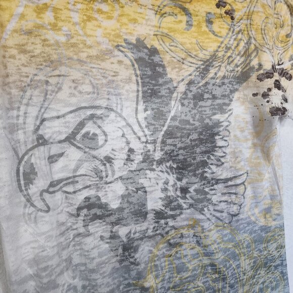 Cute Iowa Hawkeye Burnout T-Shirt Game day ready - Picture 5 of 7